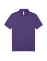 Heren Polo B&C PU424 Meta Lilac